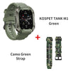 2023 KOSPET TANK M1 Military Smart Watch Men Smartwatch For Women Electronic Fitness Watches 5ATM IP69K Waterproof Bluetooth